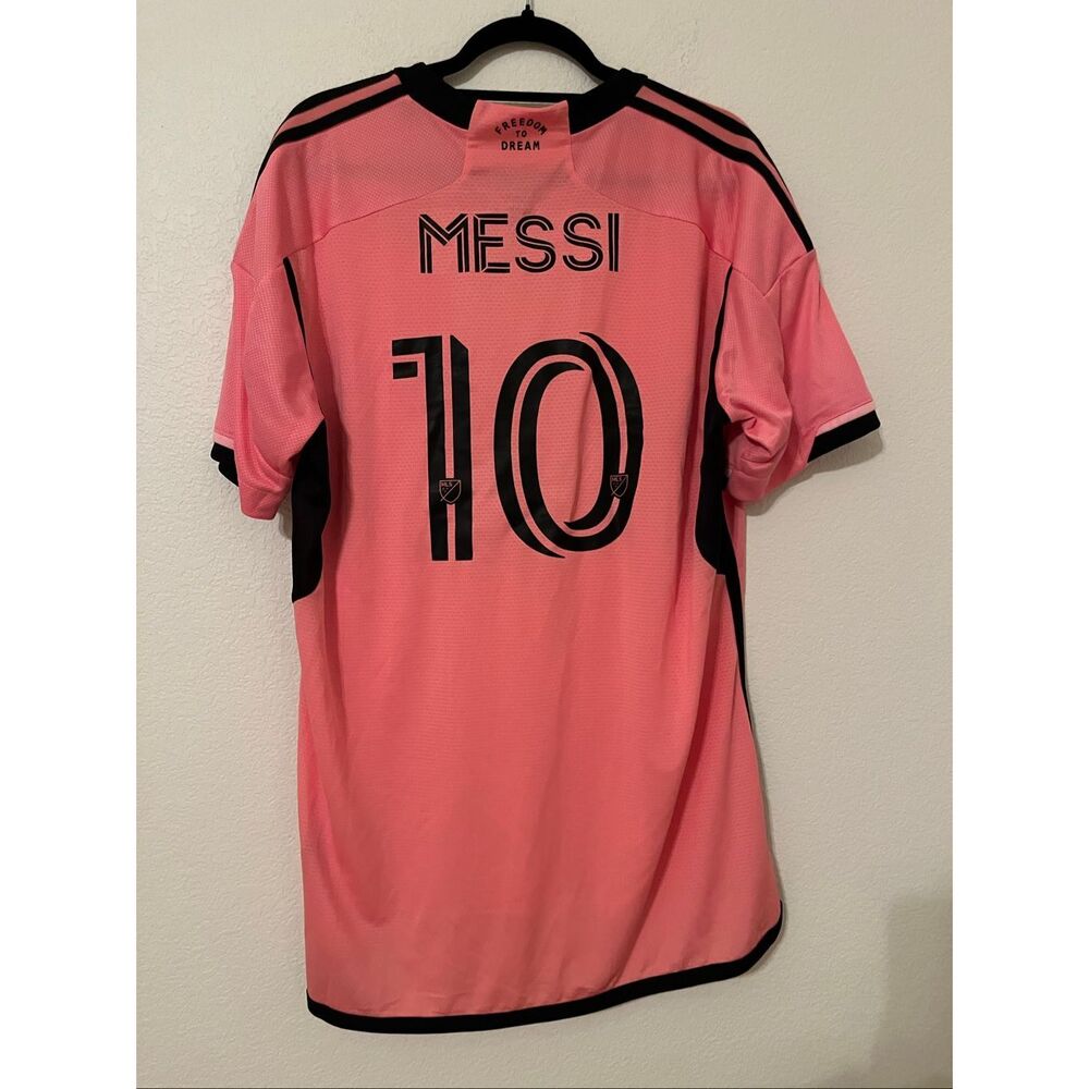 Adidas Adult Inter Miami CF 2024 Lionel Messi #10 Primary Replica Jersey NEW NWT - Picture 8 of 9